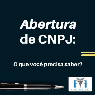 Abertura de CNPJ